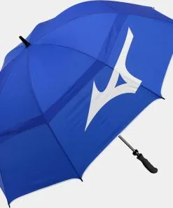 Mizuno Tour Twin Canopy Umbrella In Grey / Blue