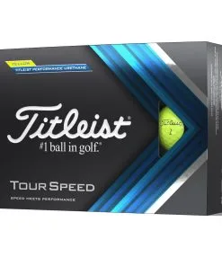Titleist Tour Speed Golf Balls 2022 – Yellow