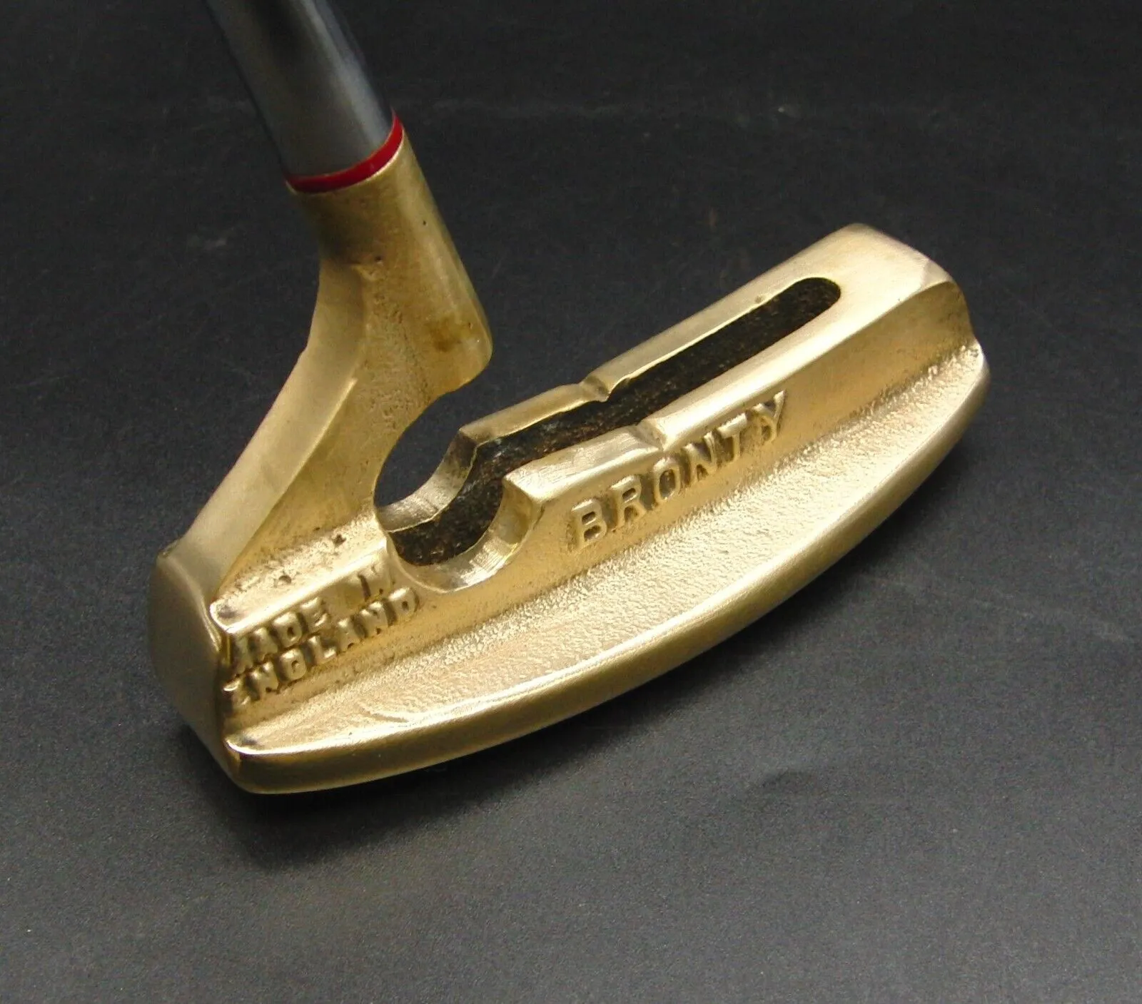 Refurbished & Paint Filled Vintage Bronty Golden Knight Putter 89cm Steel Shaft 8 Refurbished & Paint Filled Vintage Bronty Golden Knight Putter 89cm Steel Shaft - Image 6