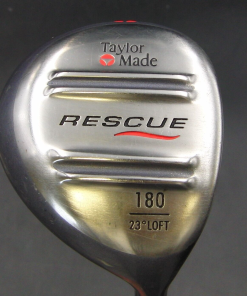 Taylormade Rescue 180 23° Wood Regular Graphite Shaft Golf Pride Grip