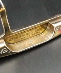 Ping PAL 2 BECU Karsten MFG. Putter Steel Shaft 90cm Length Iguana Golf Grip