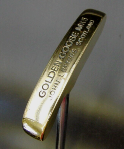 Ambidextrous John Letters Scotland Golden Goose Putter 92cm Length Steel Shaft