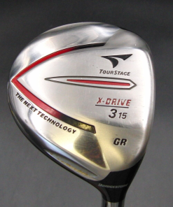 Bridgestone TourStage X-Drive 15° 3 Wood Stiff Graphite Shaft TourStage Grip