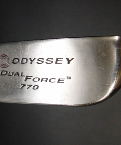 Putters shop 40 Odyssey Dual Force 770 Putter 84cm Playing Length Coated Steel Shaft Rotate Grip