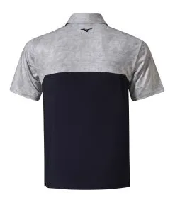 Mizuno Quick Dry Hazard ST Polo In Light Grey 11 Mizuno Quick Dry Hazard ST Polo In Light Grey -Putters shop 52GA2008 LightGray BACK