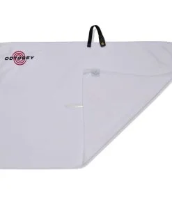 Odyssey Microfiber Golf Towel 2023 In White