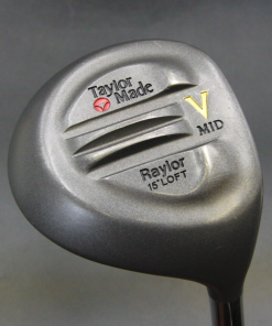 Vintage TaylorMade V Mid Raylor 15º Wood Regular Graphite Shaft