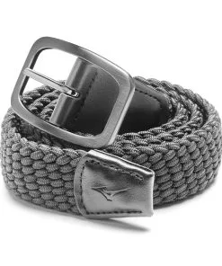 Mizuno Golf Players Belt In Grey
