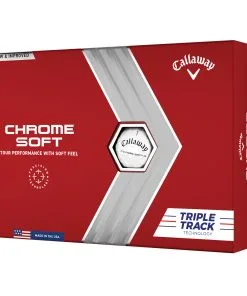 Callaway Chrome Soft Triple Track Golf Balls β One Dozen