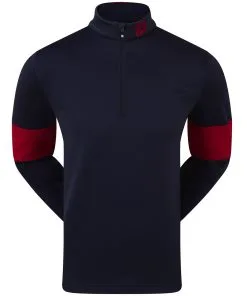 FootJoy Heather Chill-Out XP Golf Mid Layer In Heather Tonal Red 7 FootJoy Heather Chill-Out XP Golf Mid Layer In Heather Tonal Red -Putters shop FJ 88831 01 1