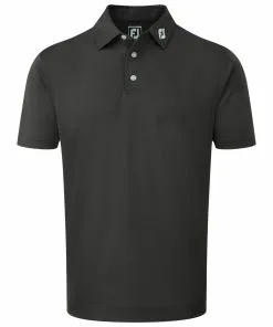 FootJoy Stretch Pique Solid Polo Shirt In Light Blue