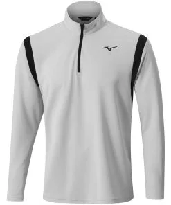 Mizuno Winter Breeze Elite 1/4 Zip Golf Mid Layer In Blue