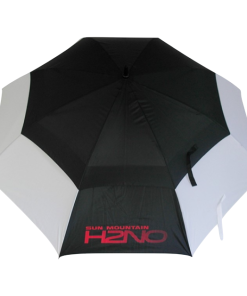Sun Mountain H2NO Umbrella – Black / White