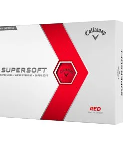 Callaway Supersoft Golf Balls 23 Red β One Dozen