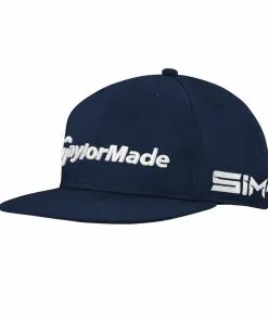 TaylorMade 2021 Tour Flat Bill Cap In White