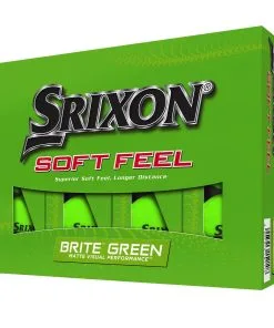 Srixon Soft Feel 2023 Golf Balls – Brite Green