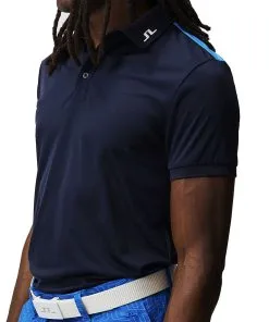 Putters shop 22 J.Lindeberg Jeff Regular Fit Golf Polo SS23 In Navy
