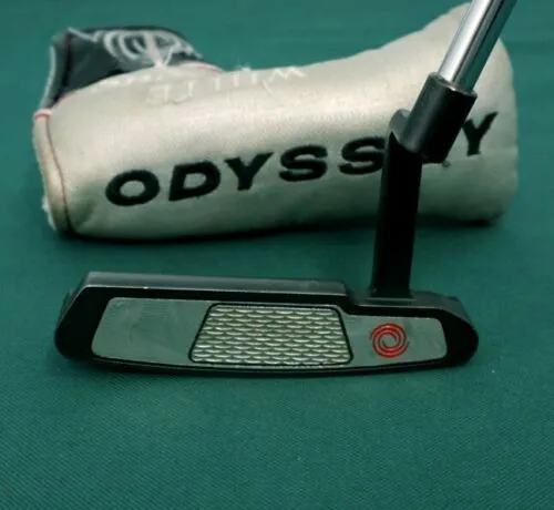 Lincs_golf Odyssey White Damascus IX 1 Putter + Head Cover 4 Lincs_golf Odyssey White Damascus IX 1 Putter + Head Cover - Image 2