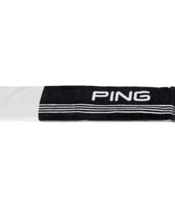 Ping Trifold Towel 2022 – Black/White