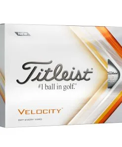 Titleist Velocity Golf Balls 2022 – White