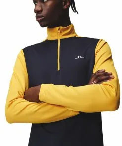 J.Lindeberg Terry Golf Mid Layer SS23 In Citrus 6 J.Lindeberg Terry Golf Mid Layer SS23 In Citrus -Putters shop web 0004 AMJS07868 I040 f Original